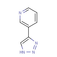 120241-79-4 Pyridine, 3-(1H-1,2,3-triazol-4-yl)- (9CI) chemical structure