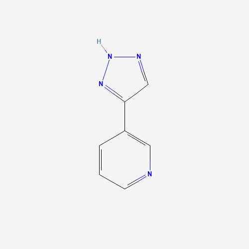 120241-79-4 Pyridine, 3-(1H-1,2,3-triazol-4-yl)- (9CI) chemical structure