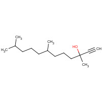 1604-35-9 3,7,11-trimethyldodec-1-yn-3-ol chemical structure