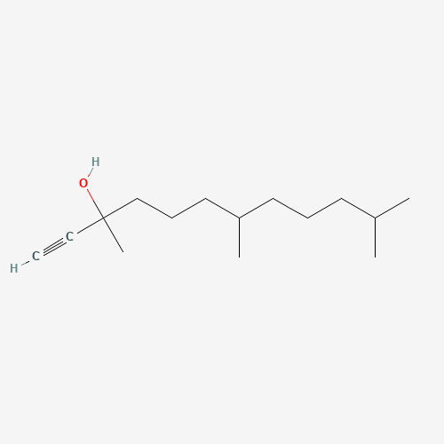 1604-35-9 3,7,11-trimethyldodec-1-yn-3-ol chemical structure