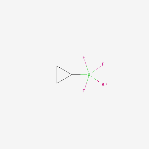 1065010-87-8 potassium;cyclopropyl(trifluoro)boranuide chemical structure