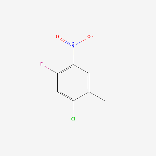 112108-73-3 1-chloro-5-fluoro-2-methyl-4-nitrobenzene chemical structure