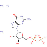 79441-34-2 Guanosine 5’-diphosphate ditetrabutylammonium salt chemical structure
