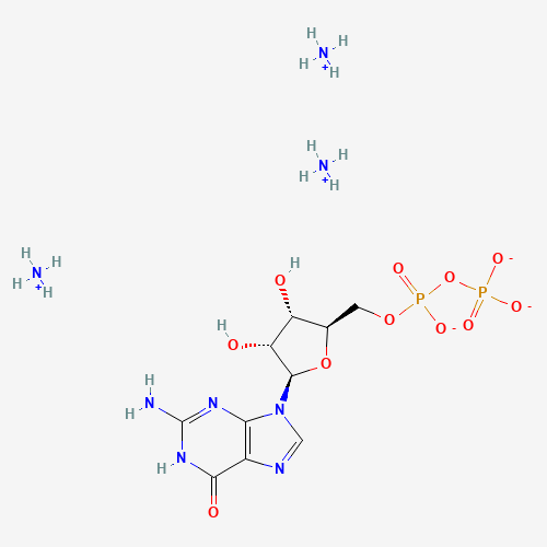 79441-34-2 Guanosine 5’-diphosphate ditetrabutylammonium salt chemical structure