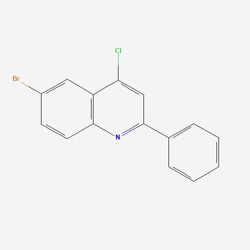 860195-69-3 6-bromo-4-chloro-2-phenylquinoline chemical structure