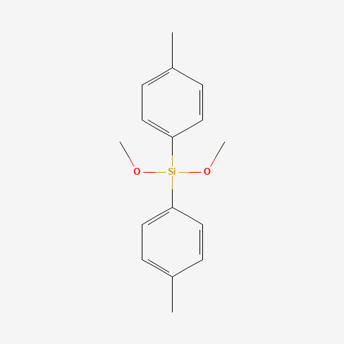 92779-72-1 dimethoxy-bis(4-methylphenyl)silane chemical structure