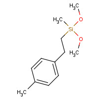 722542-79-2 (p-methylphenethyl)methyldimethoxysilane chemical structure