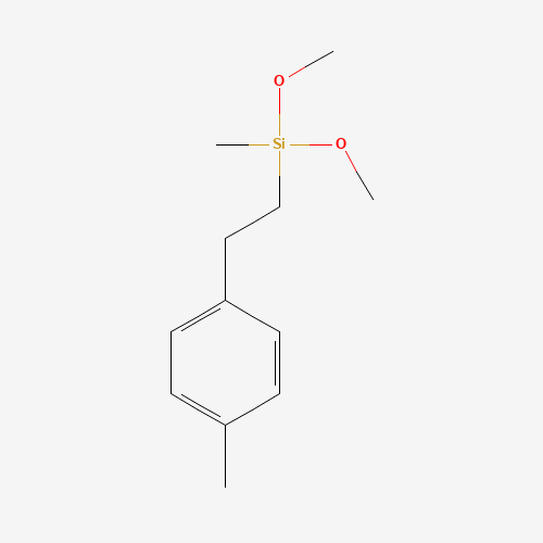 722542-79-2 (p-methylphenethyl)methyldimethoxysilane chemical structure