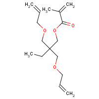 20241-99-0 2,2-bis(prop-2-enoxymethyl)butyl 2-methylprop-2-enoate chemical structure