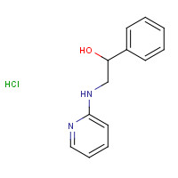 326-43-2 1-phenyl-2-(pyridin-2-ylamino)ethanol hydrochloride chemical structure
