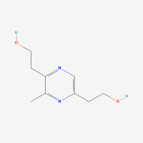 96681-84-4 2-[5-(2-hydroxyethyl)-6-methylpyrazin-2-yl]ethanol chemical structure
