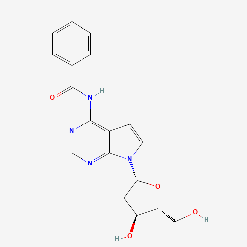 95261-09-9 N4-BENZOYL-7-DEAZA-2'-DEOXYADENOSINE chemical structure