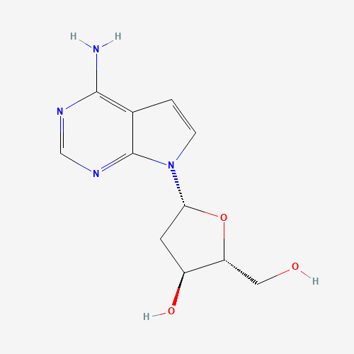 60129-59-1 7-DEAZA-2'-DEOXYADENOSINE chemical structure