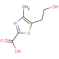 75113-60-9 5-(2-hydroxyethyl)-4-methyl-1,3-thiazole-2-carboxylic acid chemical structure