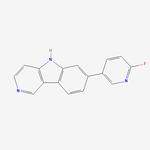 1415379-56-4 7-(6-fluoropyridin-3-yl)-5H-pyrido[4,3-b]indole chemical structure