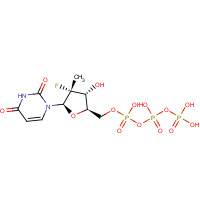 1015073-42-3 [[(2R,3R,4R,5R)-5-(2,4-dioxopyrimidin-1-yl)-4-fluoro-3-hydroxy-4-methyloxolan-2-yl]methoxy-hydroxyphosphoryl] phosphono hydrogen phosphate chemical structure