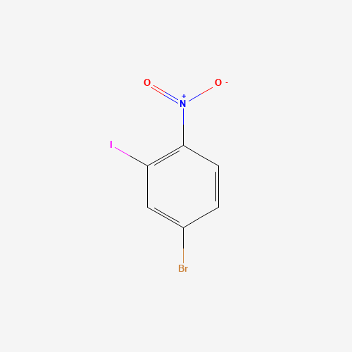 343864-78-8 4-bromo-2-iodo-1-nitrobenzene chemical structure