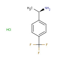 856645-99-3 (R)-1-(4-(Trifluoromethyl)phenyl)ethanamine hydrochloride chemical structure