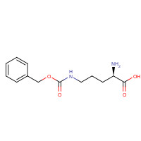 16937-91-0 (2R)-2-amino-5-(phenylmethoxycarbonylamino)pentanoic acid chemical structure