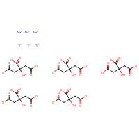68959-15-9 trisodium;2-hydroxypropane-1,2,3-tricarboxylate;titanium(4+) chemical structure