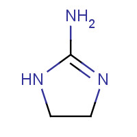 19437-45-7 4,5-dihydro-1H-imidazol-2-amine chemical structure