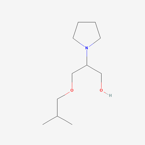 125905-50-2 β-[(2-methylpropoxy)methyl]-1-Pyrrolidineethanol chemical structure