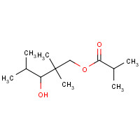 25265-77-4 (3-hydroxy-2,2,4-trimethylpentyl) 2-methylpropanoate chemical structure