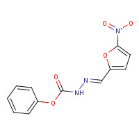 313369-25-4 phenyl N-[(E)-(5-nitrofuran-2-yl)methylideneamino]carbamate chemical structure