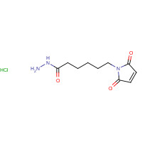 175290-73-0 6-(2,5-dioxopyrrol-1-yl)hexanehydrazide hydrochloride chemical structure