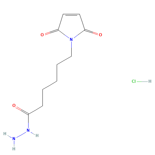 175290-73-0 6-(2,5-dioxopyrrol-1-yl)hexanehydrazide hydrochloride chemical structure