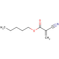 6701-15-1 pentyl 2-cyanoprop-2-enoate chemical structure