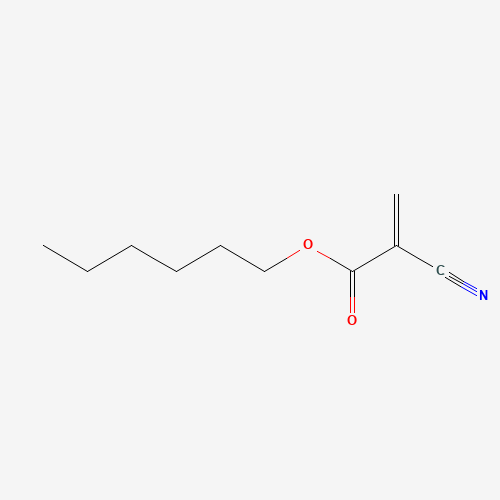 3578-06-1 hexyl 2-cyanoprop-2-enoate chemical structure