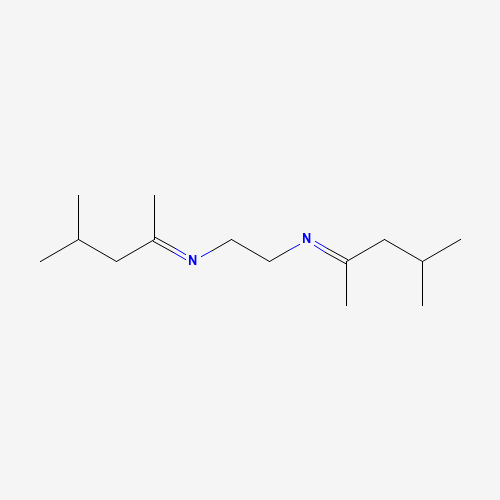 25707-70-4 4-methyl-N-[2-(4-methylpentan-2-ylideneamino)ethyl]pentan-2-imine chemical structure