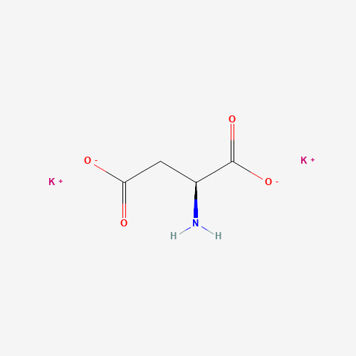 14007-45-5 dipotassium;(2S)-2-aminobutanedioate chemical structure