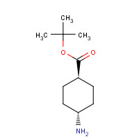 1022159-15-4 trans-tert-butyl 4-aminocyclohexanecarboxylate chemical structure