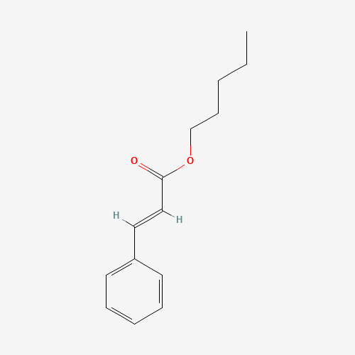 3487-99-8 pentyl (E)-3-phenylprop-2-enoate chemical structure