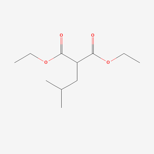 10203-58-4 diethyl 2-(2-methylpropyl)propanedioate chemical structure