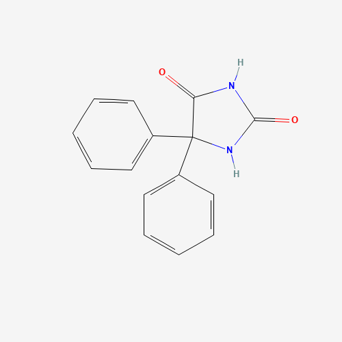 57-41-0 5,5-diphenylimidazolidine-2,4-dione chemical structure