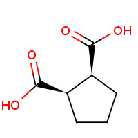 1461-96-7 (1R,2S)-cyclopentane-1,2-dicarboxylic acid chemical structure