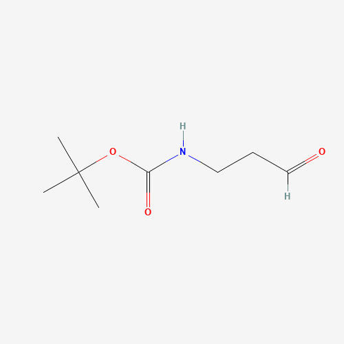 58885-60-2 (3-OXO-PROPYL) - CARBAMIC ACID TERT BUTYL ESTER chemical structure