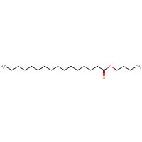 111-06-8 butyl hexadecanoate chemical structure