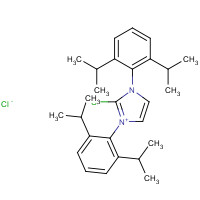 1228185-09-8 1,3-Bis(2,6-di-i-propylphenyl)-2-chloroimidazolium chloride chemical structure