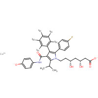 265989-45-5 para-Hydroxy Atorvastatin-d5 Calcium Salt chemical structure