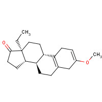 2322-77-2 (8R,9S,13S,14S)-13-ethyl-3-methoxy-4,6,7,8,9,11,12,14,15,16-decahydro-1H-cyclopenta[a]phenanthren-17-one chemical structure