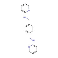 55778-02-4 N-[[4-[(pyridin-2-ylamino)methyl]phenyl]methyl]pyridin-2-amine chemical structure