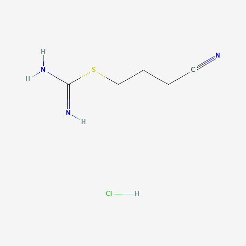 66592-89-0 3-cyanopropyl carbamimidothioate;hydrochloride chemical structure