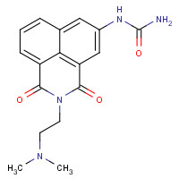 956590-23-1 [2-[2-(dimethylamino)ethyl]-1,3-dioxobenzo[de]isoquinolin-5-yl]urea chemical structure