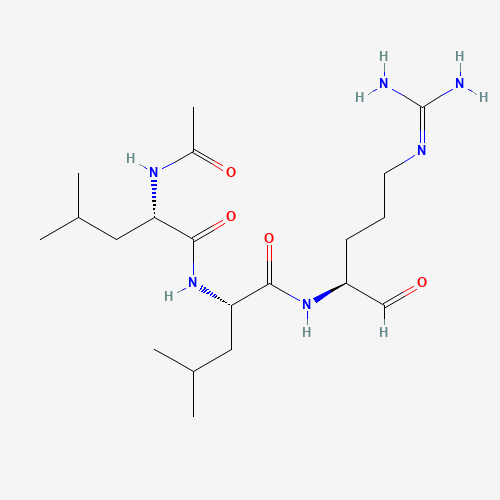 55123-66-5 LEUPEPTIN HEMISULFATE MONOHYDRATE chemical structure