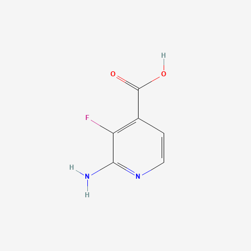 1256809-45-6 2-Amino-3-fluoroisonicotinic acid chemical structure