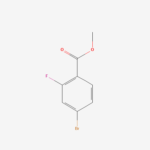 179232-29-2 methyl 4-bromo-2-fluorobenzoate chemical structure